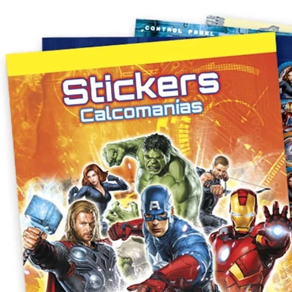 BLOCK CALCOMANIA AVENGERS GRANMARK C6H. E.12